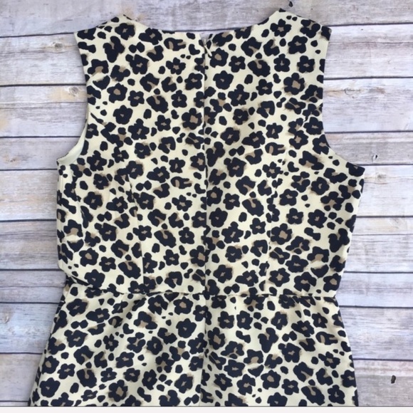 NWOT BANANA REPUBLIC leopard print dress - Picture 7 of 7
